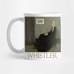 Whistler's Mother, also known as Arrangement in Grey and Black No.1, by James McNeil Whistler Mug